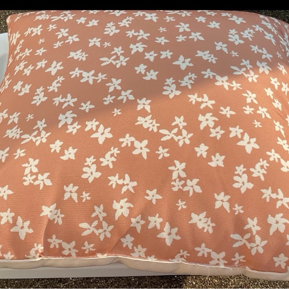 Floral Patterned Pillow Cover